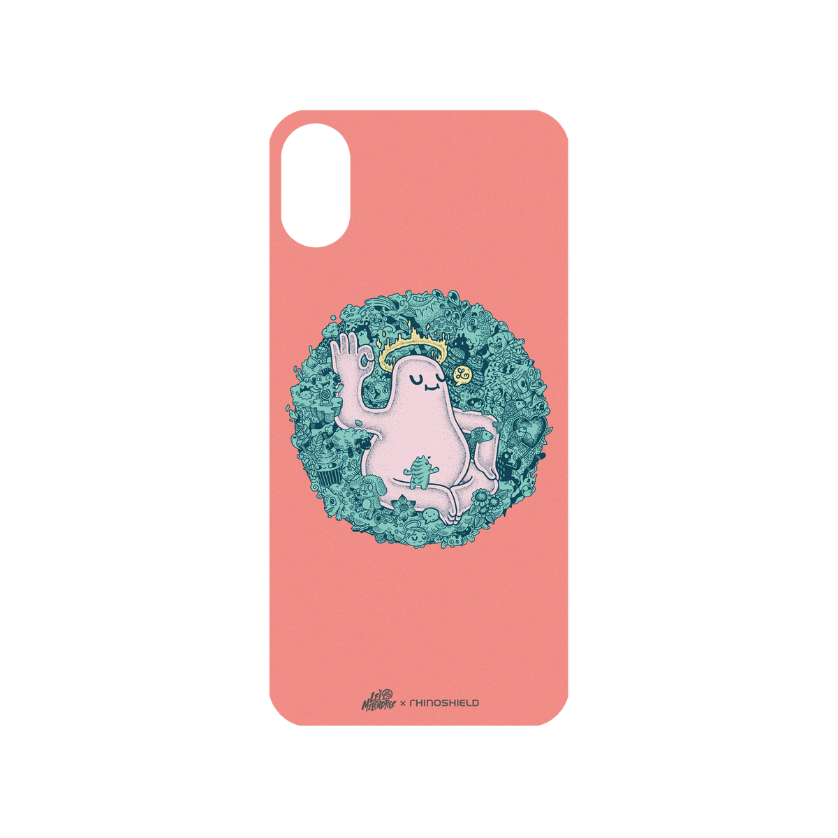 RhinoShield X Lei Melendres Mod NX iPhone X Case - Paradise Backplate