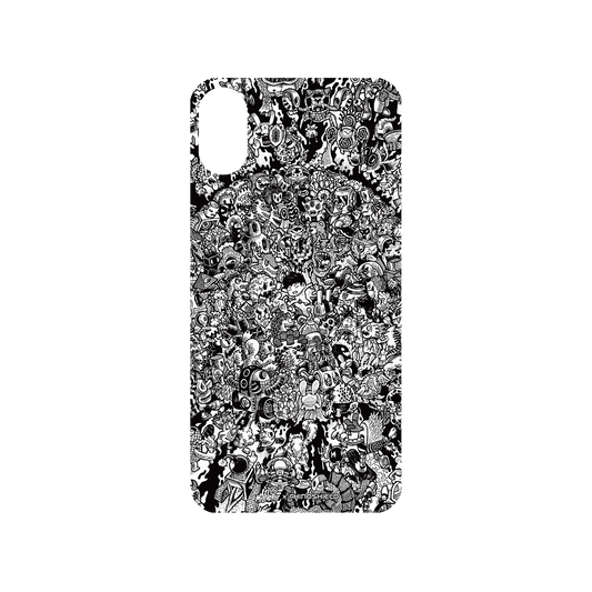 RhinoShield X Lei Melendres Mod NX iPhone X Case - Monster Battle Royale Backplate
