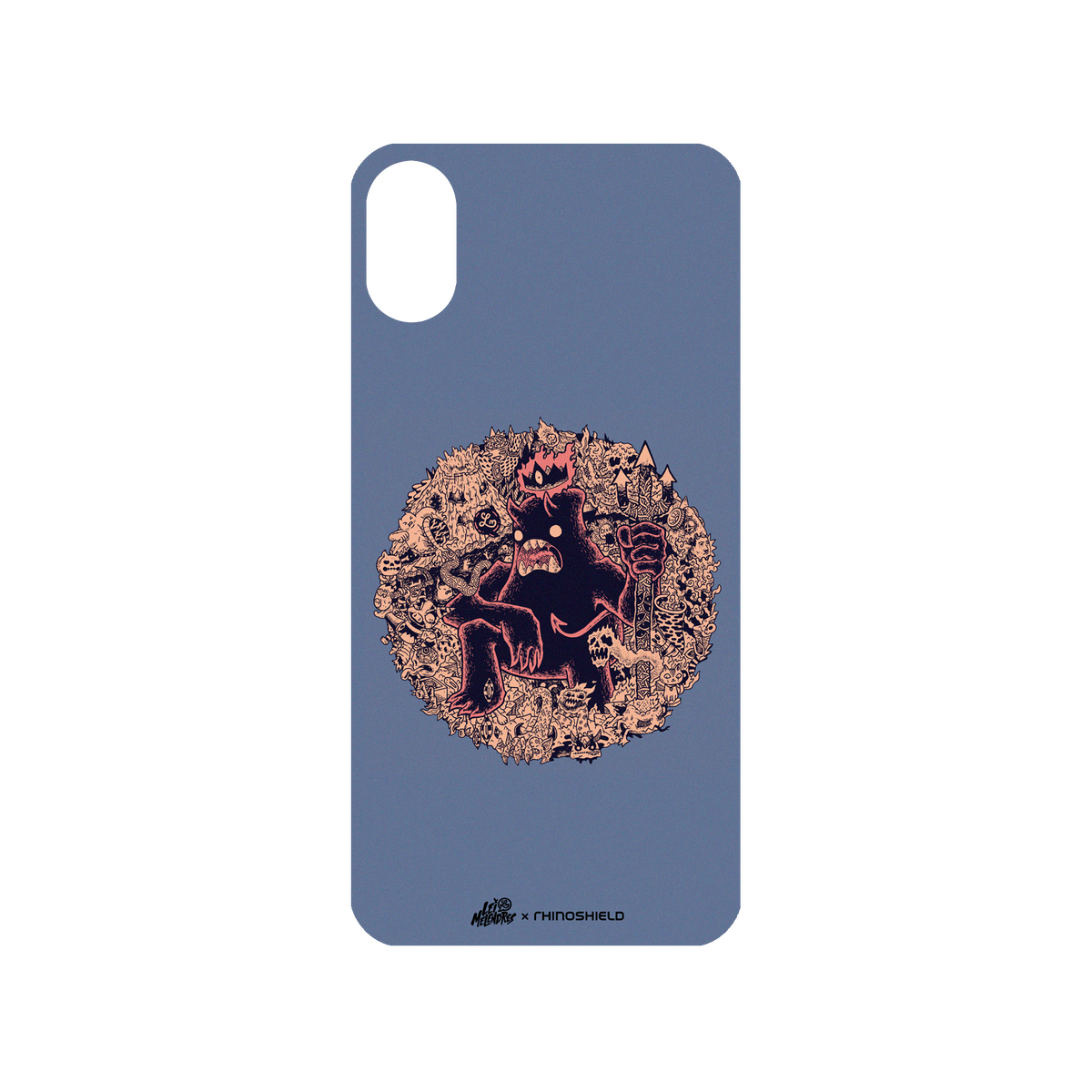 RhinoShield X Lei Melendres Mod NX iPhone X Case - Underworld Backplate