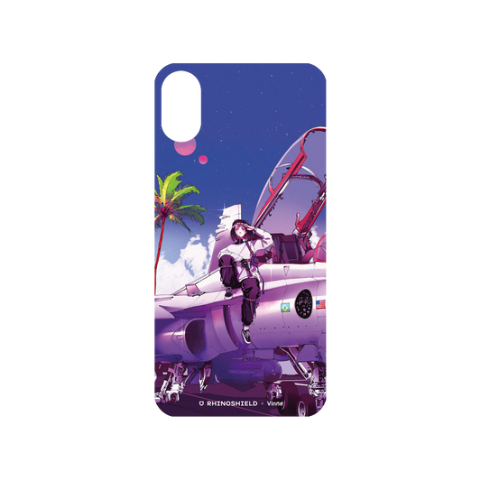RhinoShield X Vinne Mod NX iPhone X Case - Miami Stars Backplate