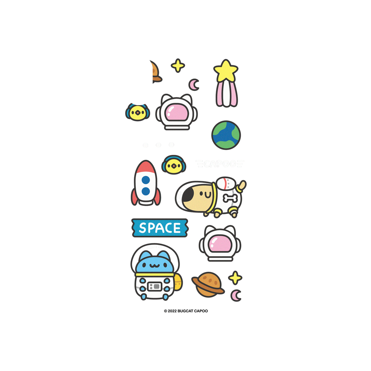 RhinoShield X BUGCAT CAPOO Mod NX iPhone XS Case - The Universe Of Capoo Backplate