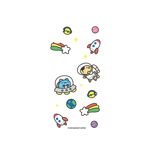 RhinoShield X BUGCAT CAPOO Mod NX iPhone XS Case - Capoo's Space Adventures Backplate