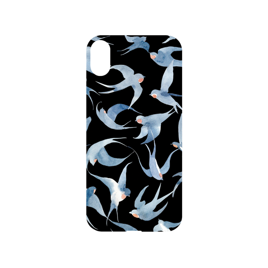 RhinoShield X Liang Feng Mod NX iPhone XS Case - Dancing swallows Backplate