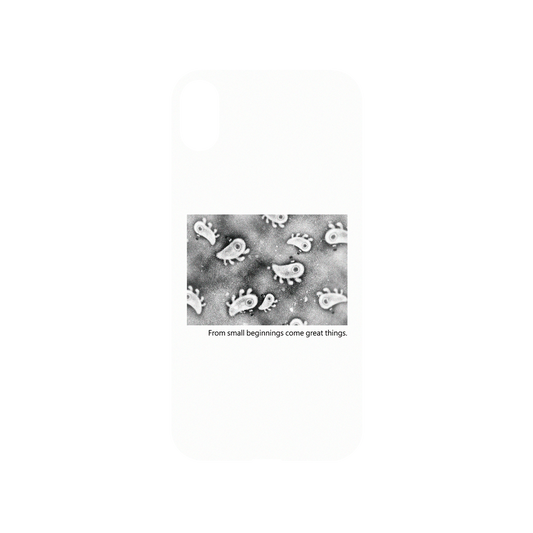 RHINOSHIELD X Incrediville  Mod NX iPhone XS Case - Microscopic Observation - White Backplate