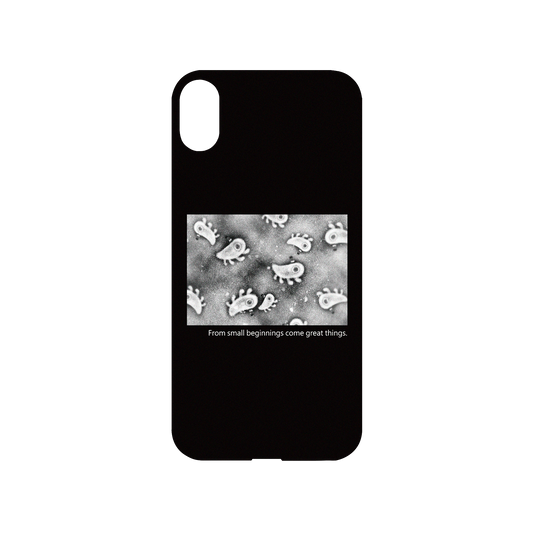 RHINOSHIELD X Incrediville  Mod NX iPhone XS Case - Microscopic Observation - Black Backplate