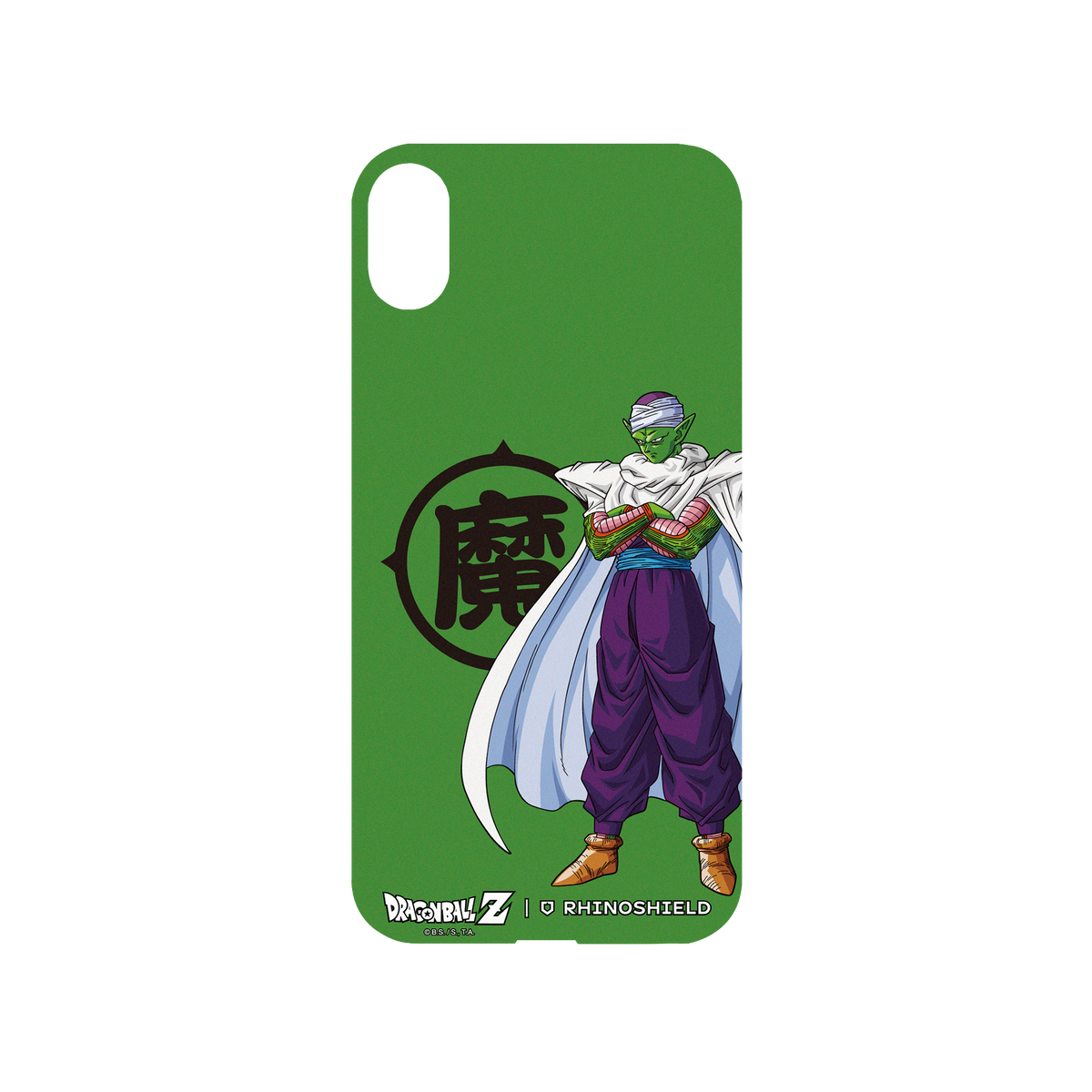 RhinoShield X Dragon Ball Z Mod NX iPhone XS Case - Piccolo & "Ma" symbol Backplate