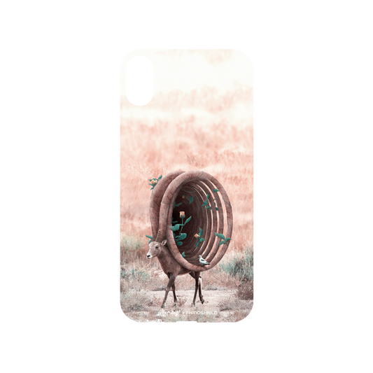 RhinoShield X Julien Tabet Mod NX iPhone XS Case - Wild Echoes Backplate