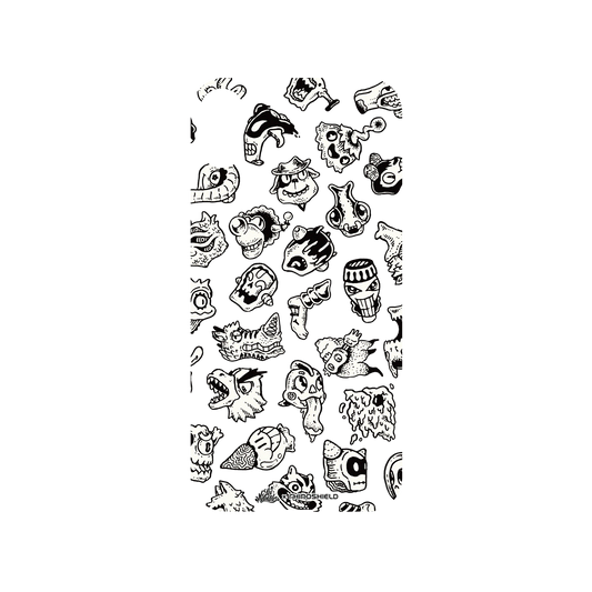 RhinoShield X Lei Melendres Mod NX iPhone XS Case - Monster Head Collection Backplate