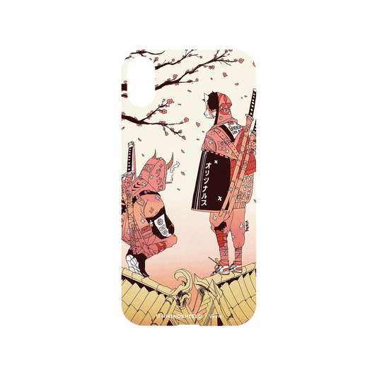 RhinoShield X Vinne Mod NX iPhone XS Case - Sakura Season Backplate
