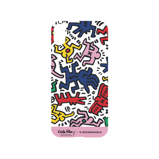 RhinoShield X Keith Haring Mod NX iPhone XS Case - Icons Backplate