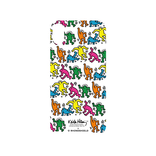RhinoShield X Keith Haring Mod NX iPhone XS Case - Dancing Figures Backplate