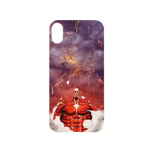 RhinoShield X Attack on Titan Mod NX iPhone XS Case - Colossal Titan Backplate