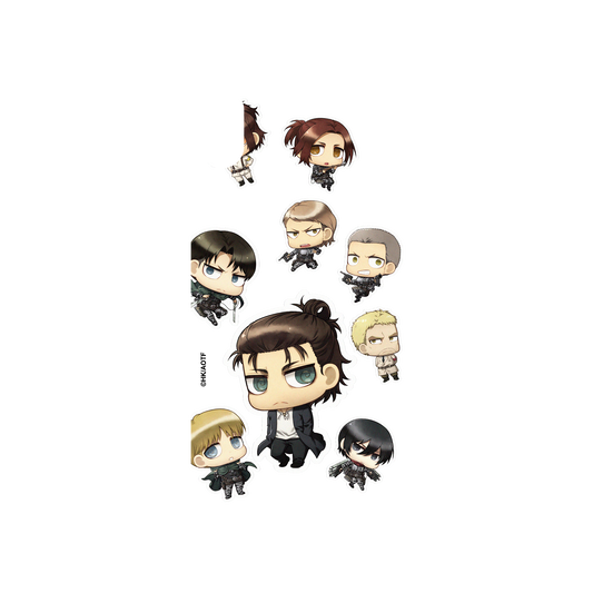 RhinoShield X Attack on Titan Mod NX iPhone XS Case - Attack on Titan - Chibi Backplate
