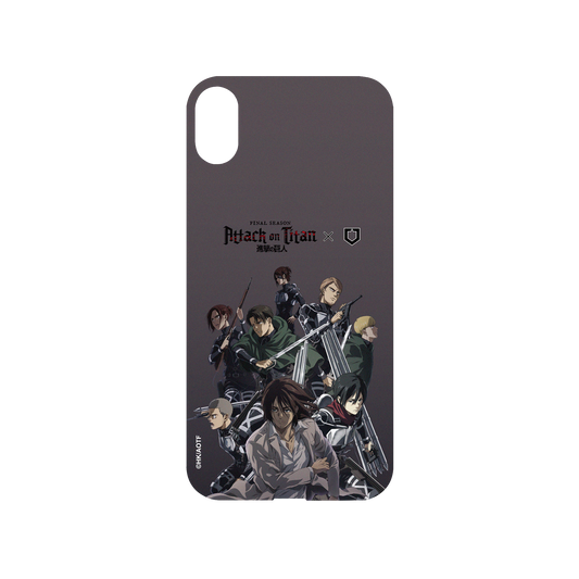 RhinoShield X Attack on Titan Mod NX iPhone XS Case - Group - Season 4 Backplate