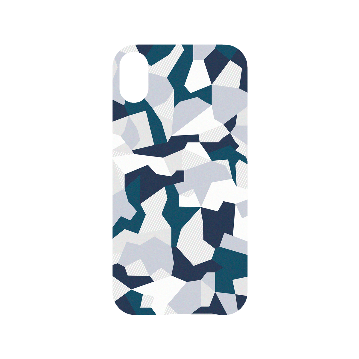 RhinoShield Mod NX iPhone XR Case: Original Designs - Mosaic Camo Backplate