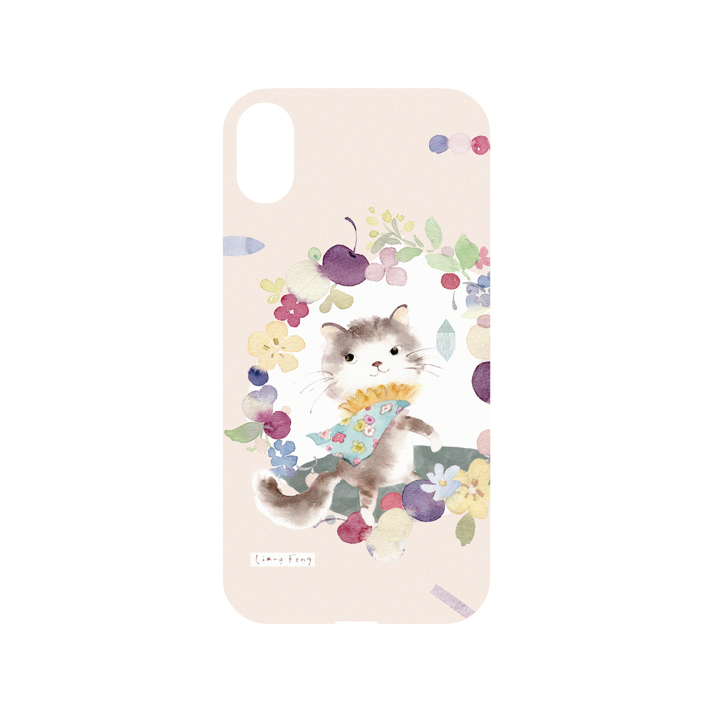 RhinoShield X Liang Feng Mod NX iPhone XR Case - Cat Backplate