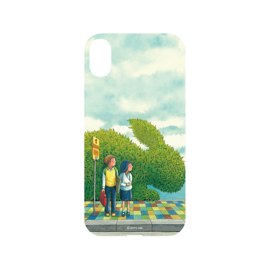 RHINOSHIELD X Jimmy Mod NX iPhone XR Case - Year of the Rabbit Series - Waiting for the Bus Backplate