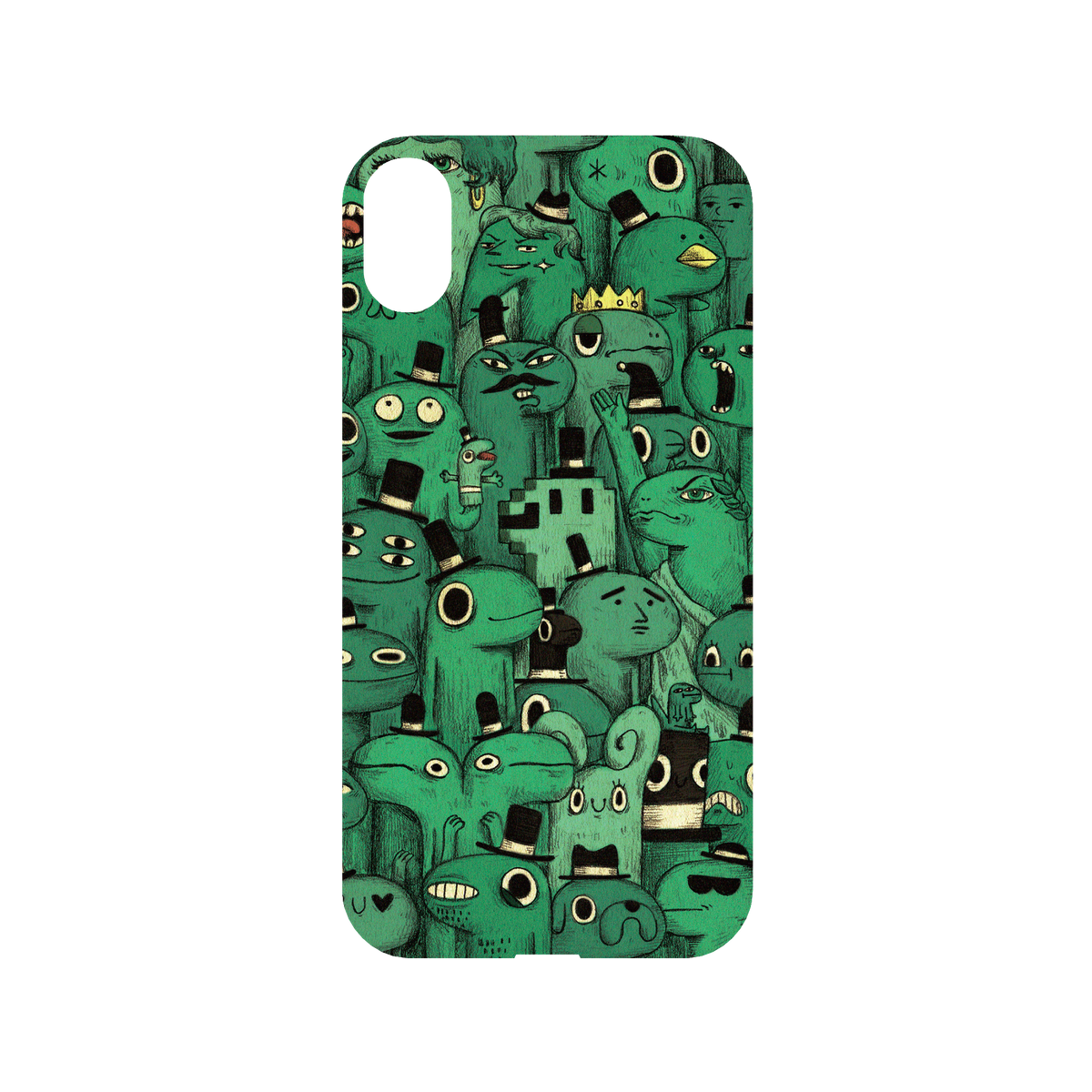 RhinoShield X Incrediville Mod NX iPhone XR Case - Strange Crowd Backplate