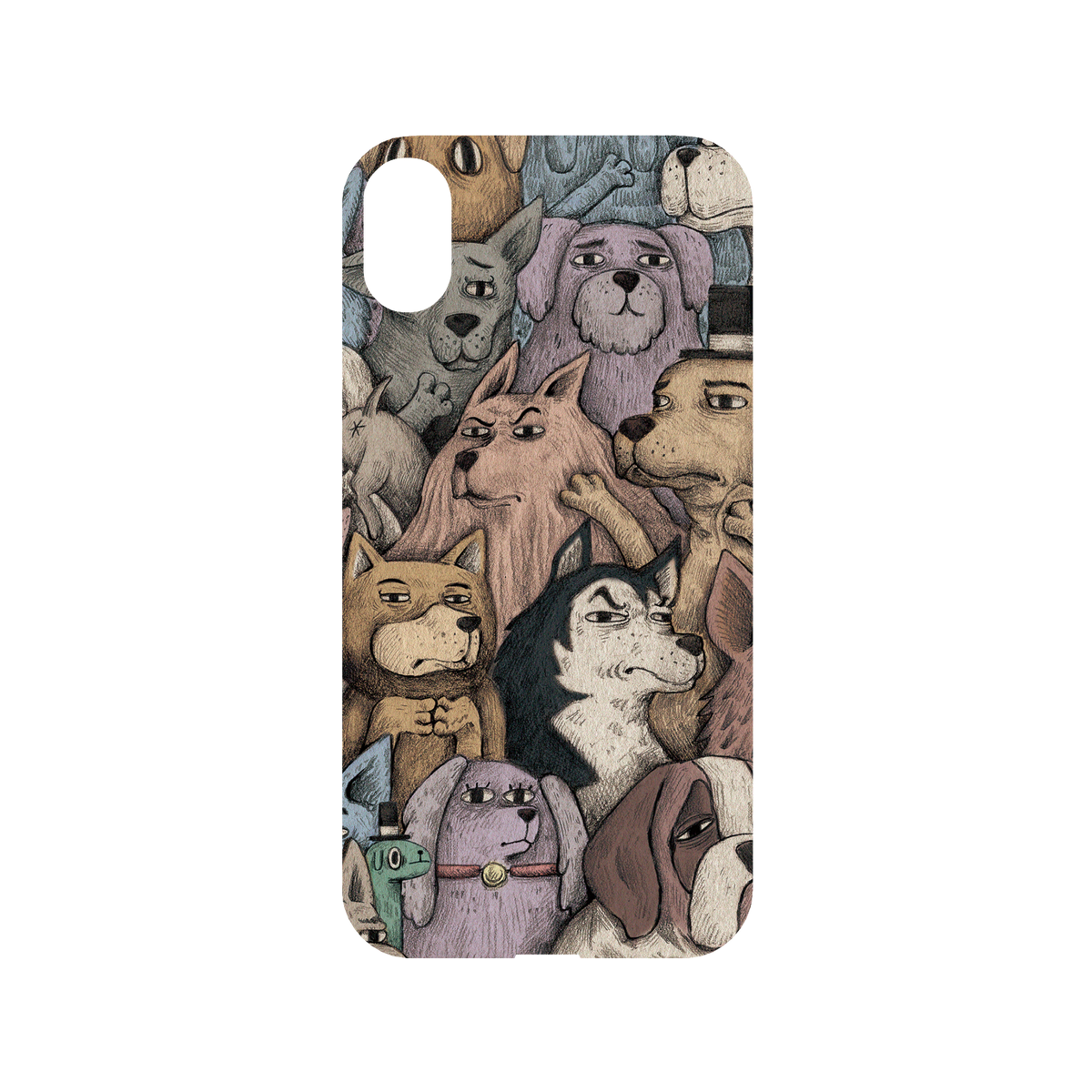 RhinoShield X Incrediville Mod NX iPhone XR Case - It's a Dog's Life Backplate