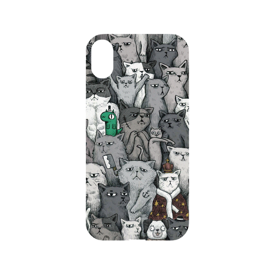 RhinoShield X Incrediville Mod NX iPhone XR Case - Tough Cats Backplate