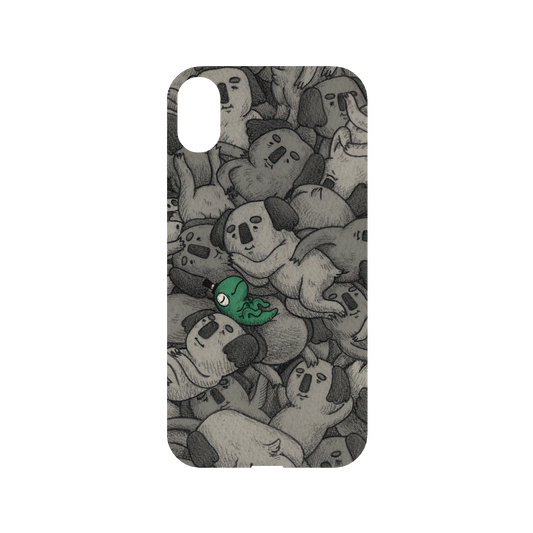 RhinoShield X Incrediville Mod NX iPhone XR Case - Chilling with the Koalas Backplate