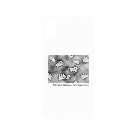 RHINOSHIELD X Incrediville  Mod NX iPhone XR Case - Microscopic Observation - White Backplate