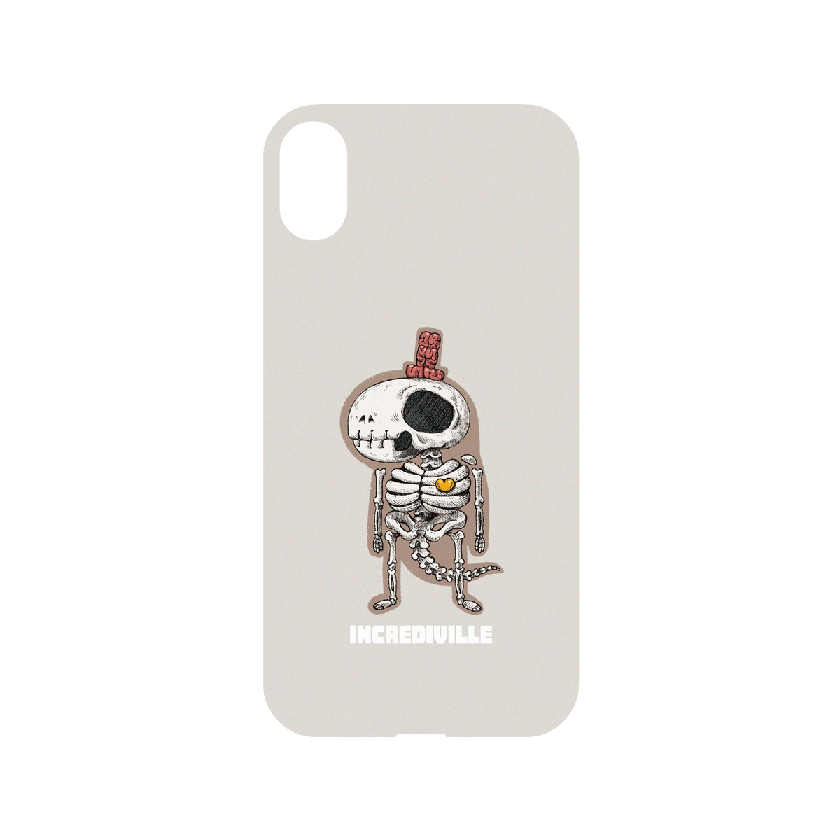 RHINOSHIELD X Incrediville  Mod NX iPhone XR Case - Lizard Cross Section Backplate