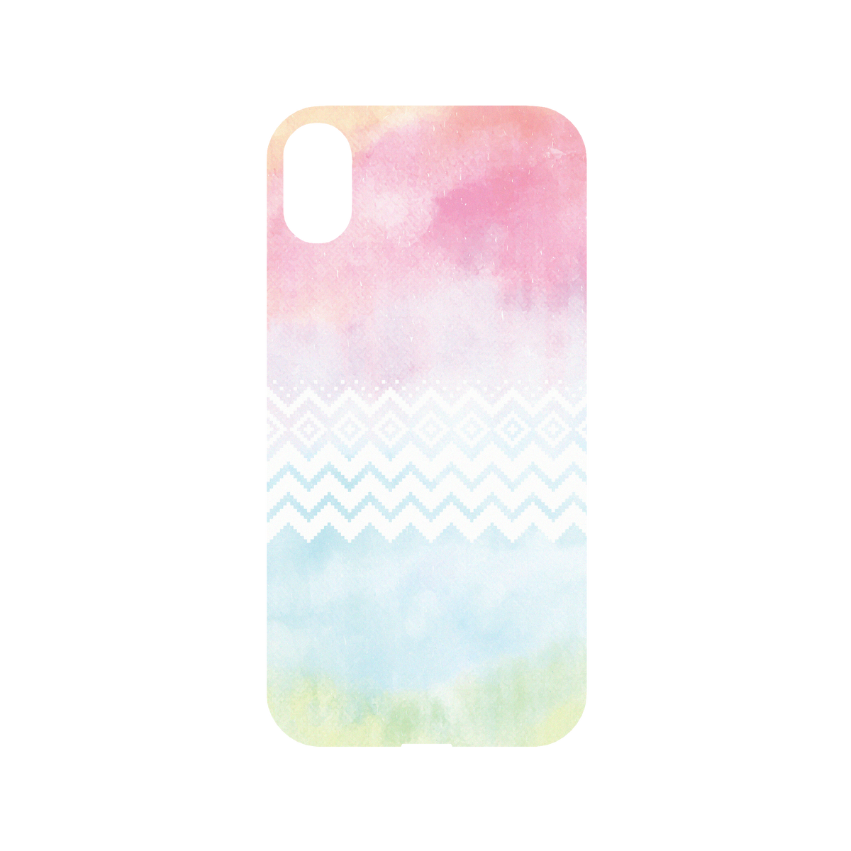 RhinoShield X WasangShow Mod NX iPhone XR Case - Ocean WAWA - Ocean Galaxy (Pink) Backplate