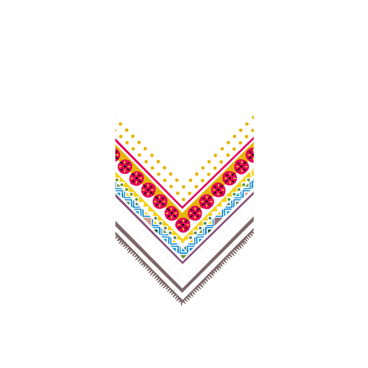 RhinoShield X WasangShow Mod NX iPhone XR Case - Rainbow Sarong (2020) Backplate