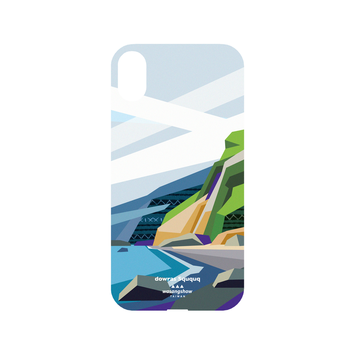 RhinoShield X WasangShow Mod NX iPhone XR Case - Mlawa - Qingshui Cliff Backplate