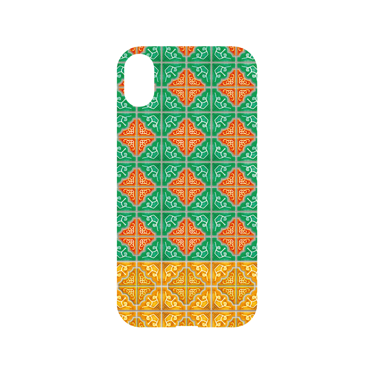 RhinoShield X OldHouseFace Mod NX iPhone XR Case - Mosaic - Traditional Store Backplate