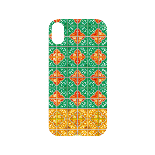 RhinoShield X OldHouseFace Mod NX iPhone XR Case - Mosaic - Traditional Store Backplate