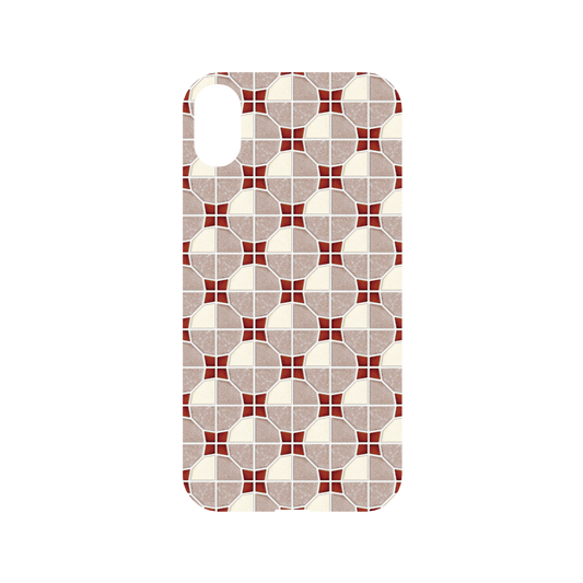 RhinoShield X OldHouseFace Mod NX iPhone XR Case - Mosaic - Stationary Backplate