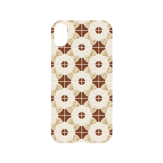 RhinoShield X OldHouseFace Mod NX iPhone XR Case - Mosaic - Cafeteria Backplate