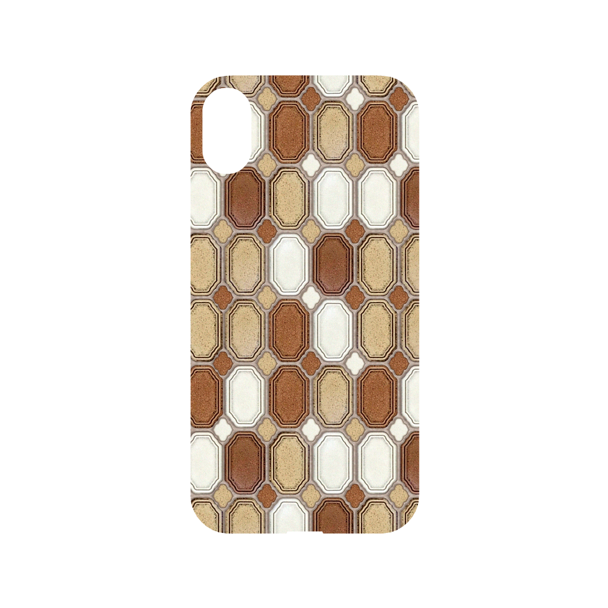 RhinoShield X OldHouseFace Mod NX iPhone XR Case - Mosaic - Post Backplate