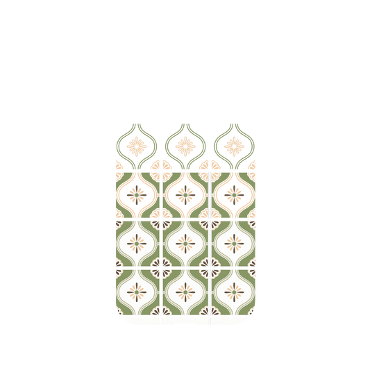 RhinoShield X OldHouseFace Mod NX iPhone XR Case - Newtro Tiles - Macha Backplate