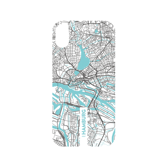 RhinoShield X JOCR Mod NX iPhone XR Case - Hamburg (Black Logo) Backplate