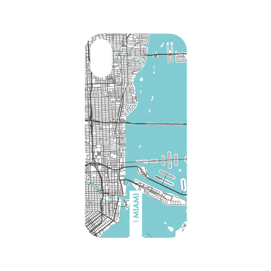 RhinoShield X JOCR Mod NX iPhone XR Case - Miami (Black Logo) Backplate