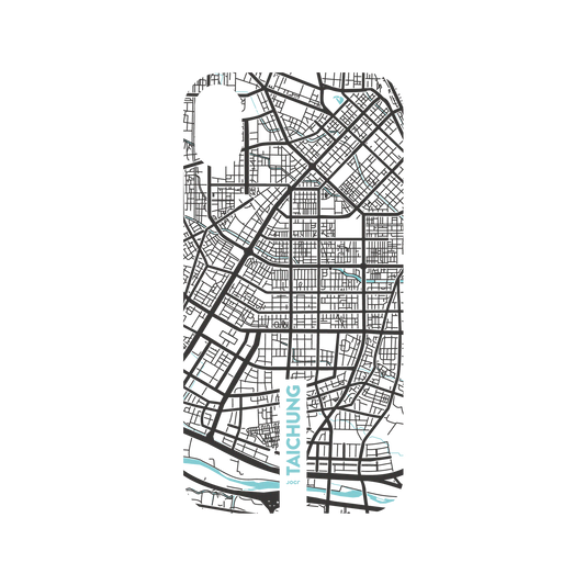 iPhone XR 犀牛盾Mod NX聯名設計款邊框背蓋兩用手機殼 JOCR - Taichung (Black Logo)