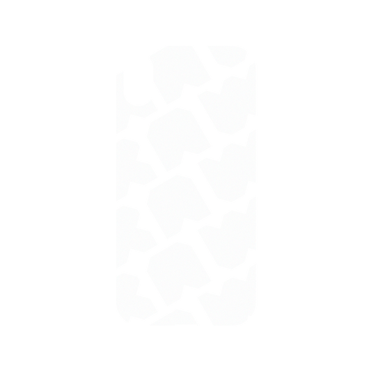 RhinoShield X JOCR Mod NX iPhone XR Case - Raw White Pattern Big Backplate
