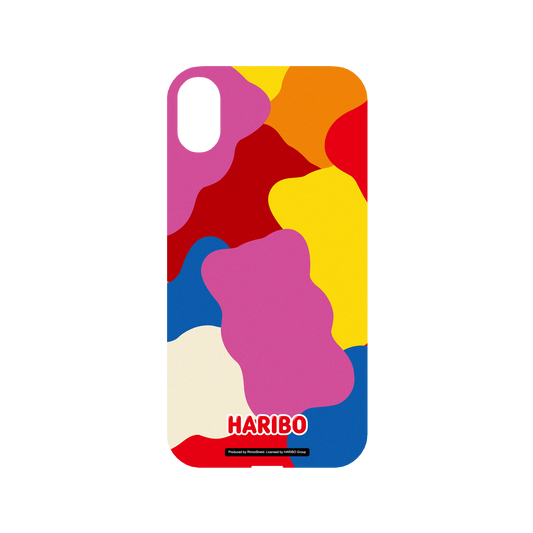 RhinoShield X Haribo Mod NX iPhone XR Case - Colorful Silhouettes Backplate