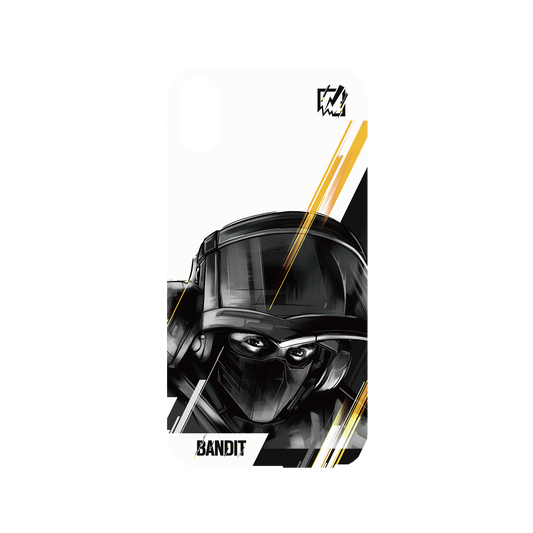RhinoShield X 6: Siege Mod NX iPhone XR Case - Bandit - Sketch Backplate