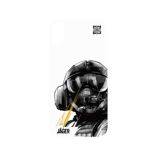 RhinoShield X 6: Siege Mod NX iPhone XR Case - Jäger - Sketch Backplate