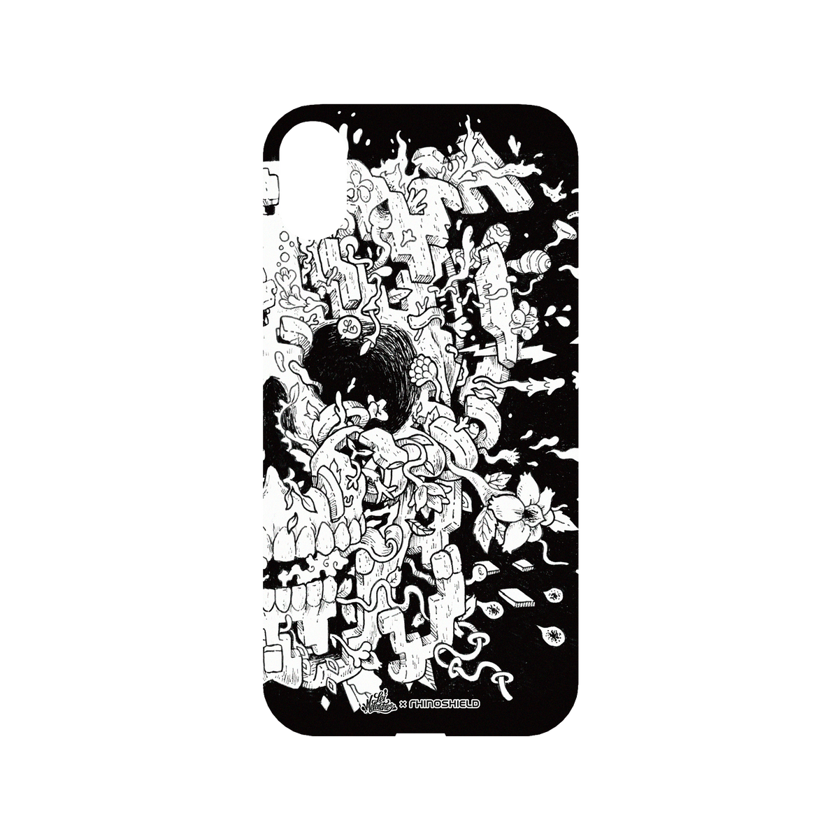 RhinoShield X Lei Melendres Mod NX iPhone XR Case - The End Backplate