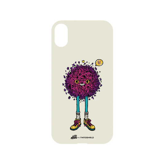 RhinoShield X Lei Melendres Mod NX iPhone XR Case - Fuzzy Head Backplate