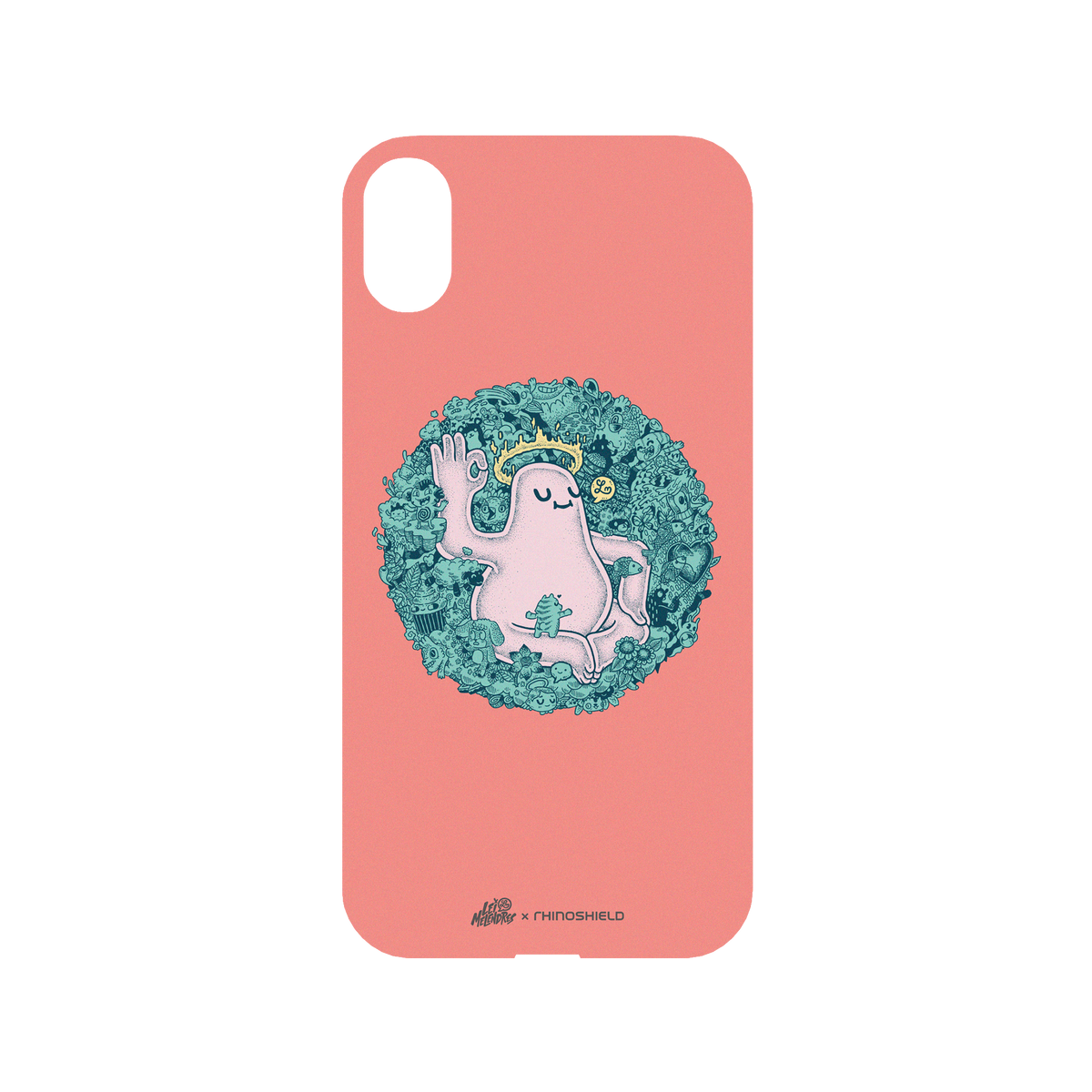 RhinoShield X Lei Melendres Mod NX iPhone XR Case - Paradise Backplate
