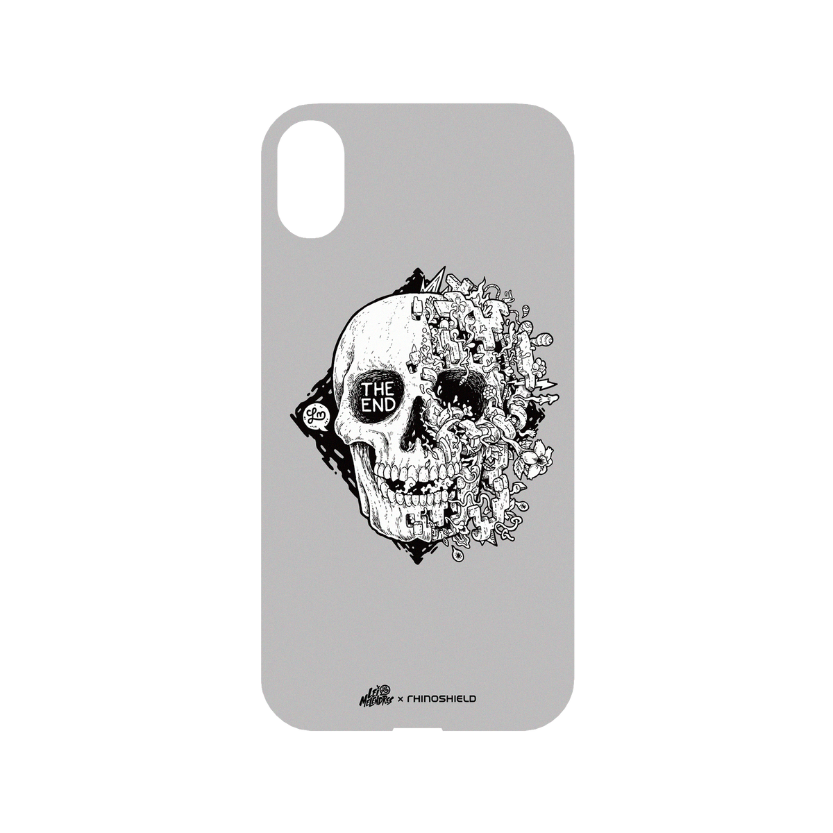 RhinoShield X Lei Melendres Mod NX iPhone XR Case - Diamond Skull Backplate
