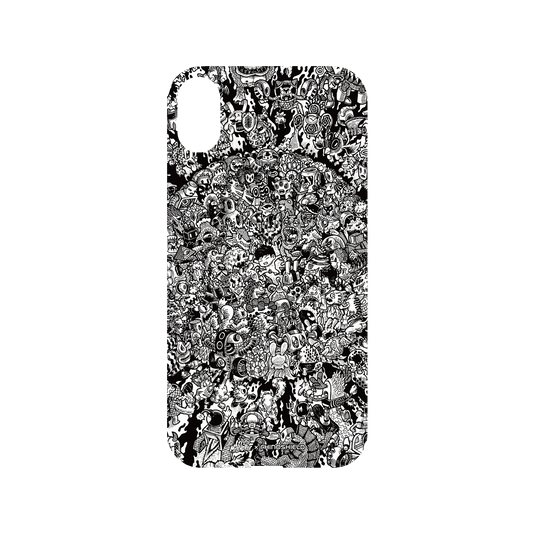 RhinoShield X Lei Melendres Mod NX iPhone XR Case - Monster Battle Royale Backplate