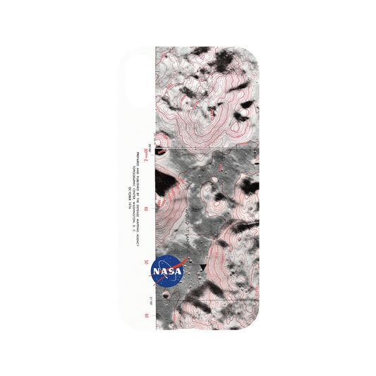 RhinoShield X Cosmos Mod NX iPhone XR Case - Apollo 17 Landing Site Backplate