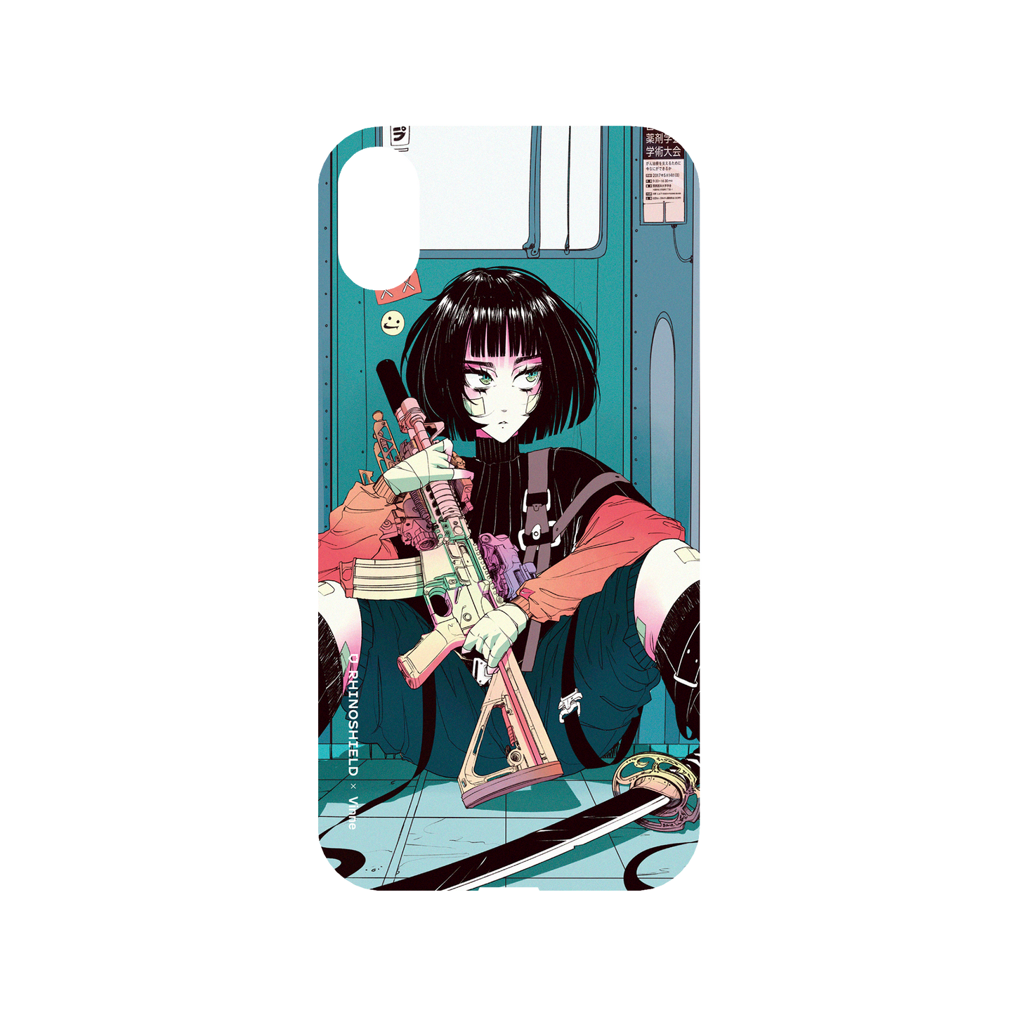RhinoShield X Vinne Mod NX iPhone XR Case - Yuna Backplate